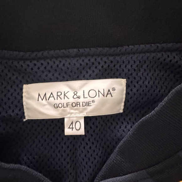 Woman’s Mark and Lona Blue with gold detail vest size 40 - Picture 3 of 7